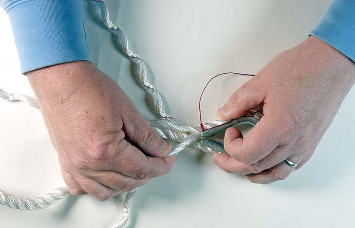 Thimble splice step 3