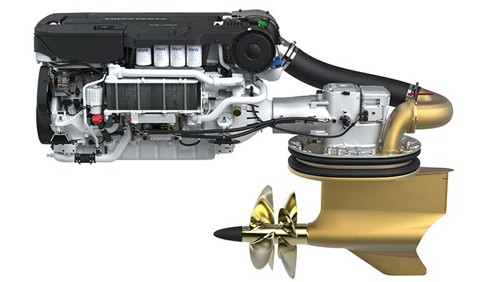 Volvo Penta's new D13-1000 marine engine