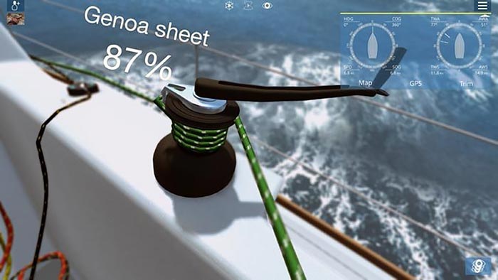 Sailaway simulator detail