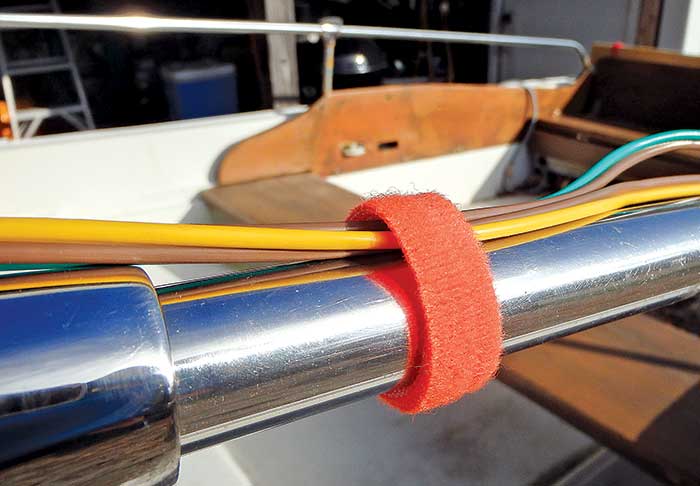 Hook and loop straps