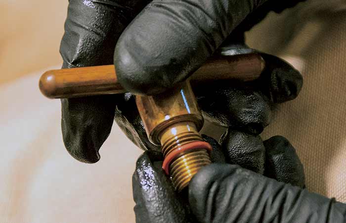 Removing o-ring