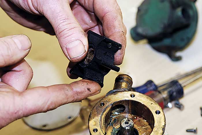 Impeller from water pump