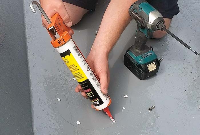 Step 7: Cleanup and caulk