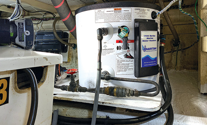 Installed brand new water heater.