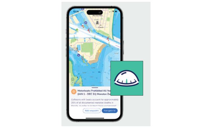 Mobile device showcasing Savvy Navvy GPS tracking and logo.